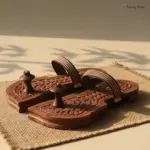 Wooden Sheesham Khadau Hand Carved