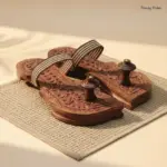 Wooden Sheesham Khadau Hand Carved