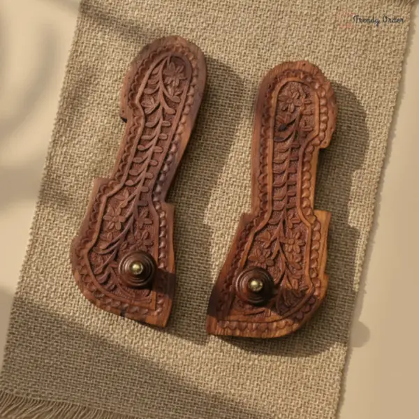 Sheesham Wood Khadau Charan Paduka