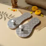 Silver Khadau for Home Temple/Mandir - Charan Paduka for Pooja