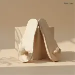 Traditional Papdi Wood Khadau Paduka with Toe