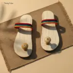 Papdi Wood Khadau Paduka