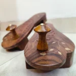 Wooden Khadau Charan Paduka