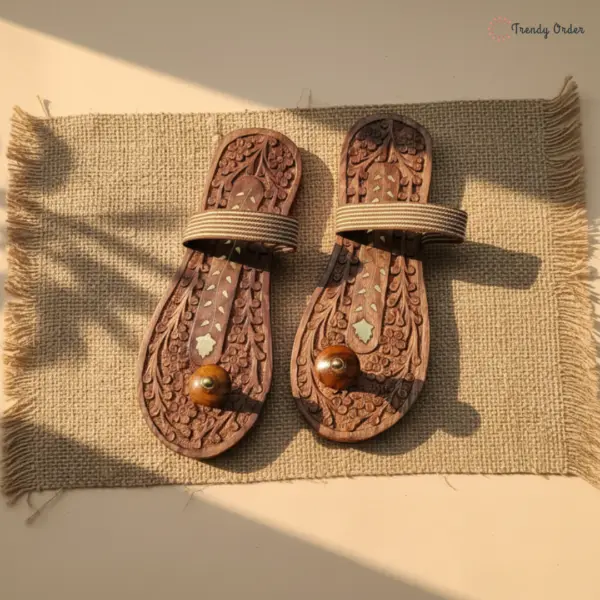 Handcrafted Sheesham Wooden Khadau