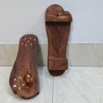 Wooden Khadau Charan Paduka