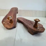 Wooden Khadau Charan Paduka