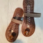 Handcrafted Sheesham Wooden Khadau with Floral Carvings