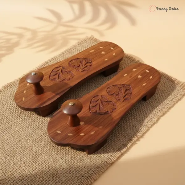 Wooden Khadau Charan Paduka Wooden Khadau Charan Paduka