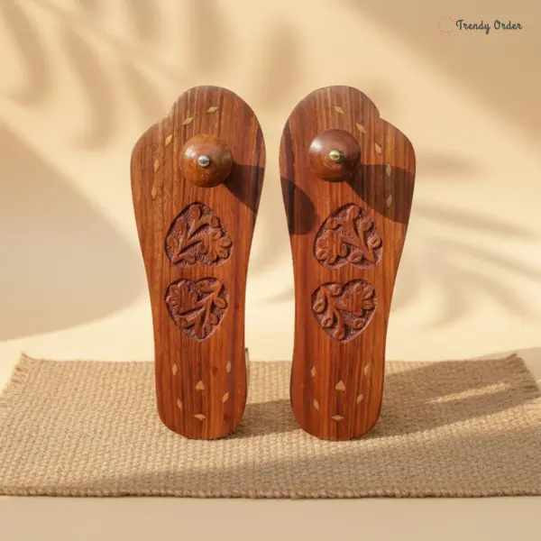 Wooden Khadau Charan Paduka Wooden Khadau Charan Paduka