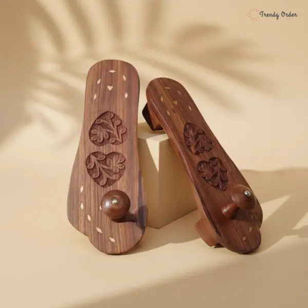 Wooden Khadau Charan Paduka Wooden Khadau Charan Paduka