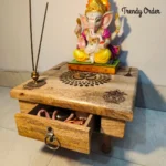 Wooden Pooja Chowki