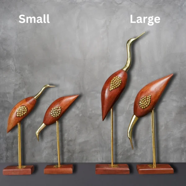 Wooden Saras Showpiece for Home Decor Wooden Saras Showpiece for Home Decor