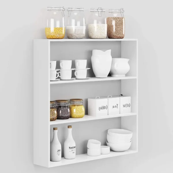 Wooden Kitchen Rack for Spices and Utensils Wooden Kitchen Rack for Spices and Utensils