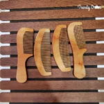 Wooden Comb Set of 4