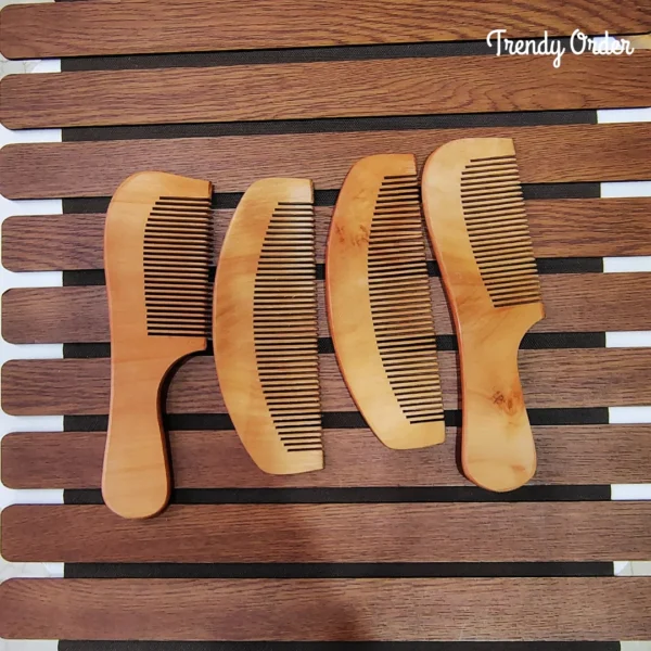 Wooden Comb Set of 4