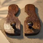 Wooden Khadau Chappal Charan Paduka