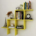 Wooden Wall Shelves for the Living Room