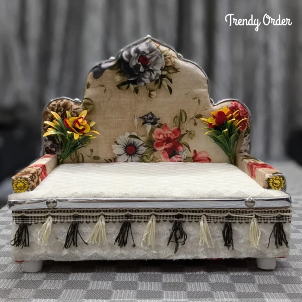 Wooden Singhasan for Laddu Gopal Wooden Singhasan for Laddu Gopal