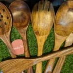 Wooden Spatula & Ladle Set