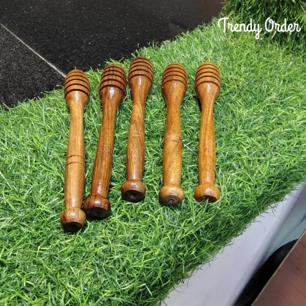 Wooden Honey Dipper Spoon Set of 5 Wooden Honey Dipper Spoon Set of 5