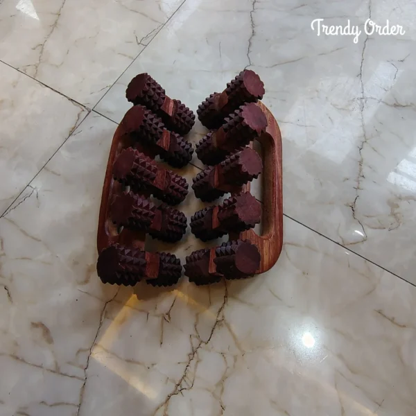 Wooden Acupressure Back Massager Wooden Acupressure Back Massager
