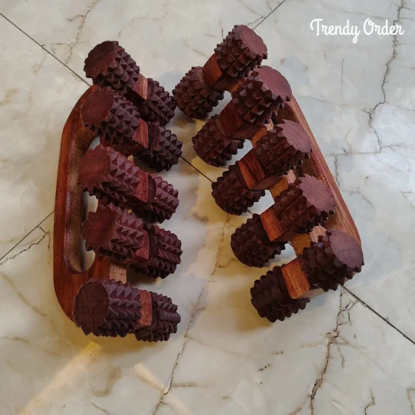 Wooden Acupressure Back Massager Wooden Acupressure Back Massager