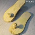 Wooden Khadau Chappal