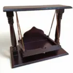 Wooden Laddu Gopal Jhula