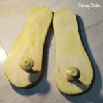 Wooden Khadau Chappal