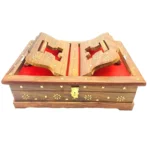 Wooden Book stand for Bhagavad Gita