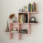 Wooden Wall Shelves for the Living Room