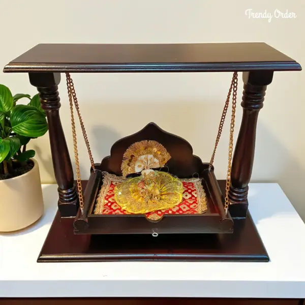 Wooden Laddu Gopal Jhula Wooden Laddu Gopal Jhula