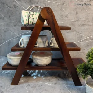 Wooden Kitchen Rack