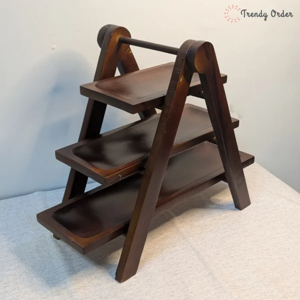 Wooden Kitchen Rack