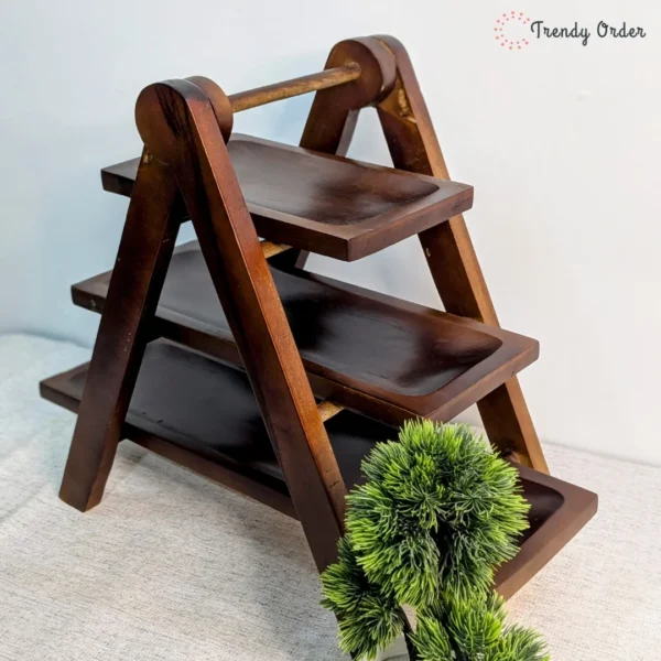 Wooden Kitchen Rack