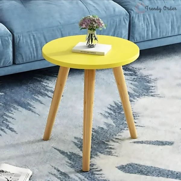 Wooden Round Coffee Table