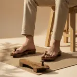 Authentic Wooden Khadau