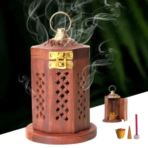 Hanging Wooden Dhoop Box