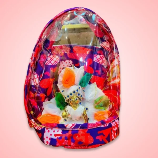 Laddu Gopal Zipper Traveler Bag