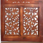 Maharaja Carved Room Partition with Tree of Life Design