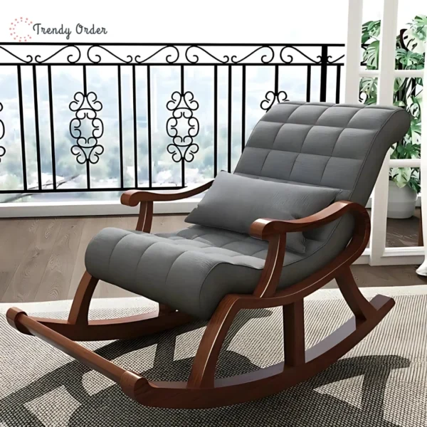 Luxurious Tufted Rocking Chair Luxurious Tufted Rocking Chair