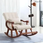 Luxurious Tufted Rocking Chair