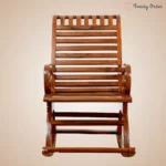 Handcrafted Wooden Rocking Chair