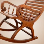 Handcrafted Wooden Rocking Chair