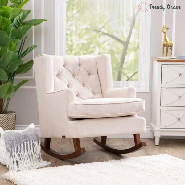 Serenity Wingback Rocking Chair