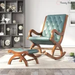 Emerald Throne Rocker Colonial Style Rocking Chair