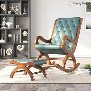 Emerald Throne Rocker Colonial Style Rocking Chair