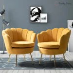 Petal Barrel Lounge Chair Set