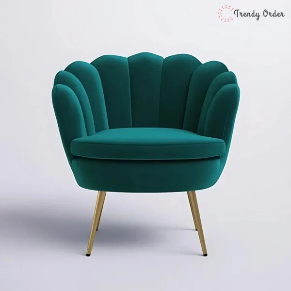 Petal Barrel Lounge Chair Modern Accent Chair Petal Barrel Lounge Chair Modern Accent Chair