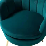 Petal Barrel Lounge Chair Modern Accent Chair